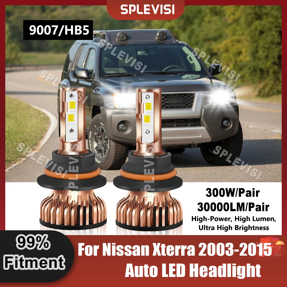 Automobile LED Headlight Bulbs 9007/HB5 For Nissan XTERRA 2003 2004 2005 2006 2007 2008 2009 2010 2011 2012 2013 2014 2015
Automobile LED Headlight Bulbs 9007/HB5 For Nissan XTERRA 2003 2004 2005 2006 2007 2008 2009 2010 2011 2012 2013 2014 2015