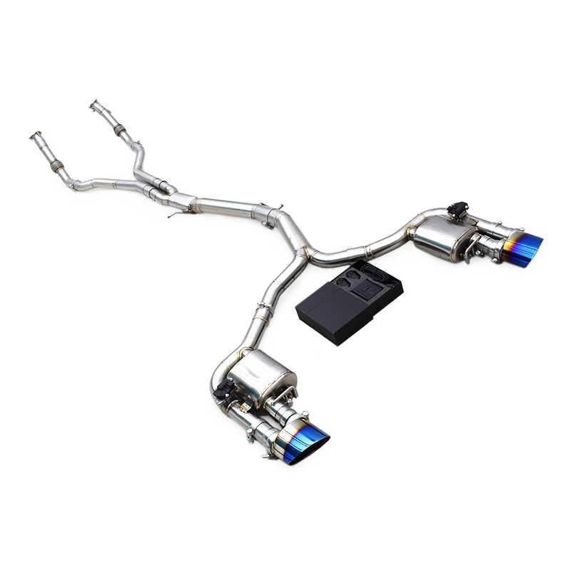 Custom Valvetronic Exhaust System For Audi RS4/RS5 B9/B9.5 2.9T 2017-2024 Racing Car Stainless Steel Pipes Catback Muffler
Custom Valvetronic Exhaust System For Audi RS4/RS5 B9/B9.5 2.9T 2017-2024 Racing Car Stainless Steel Pipes Catback Muffler