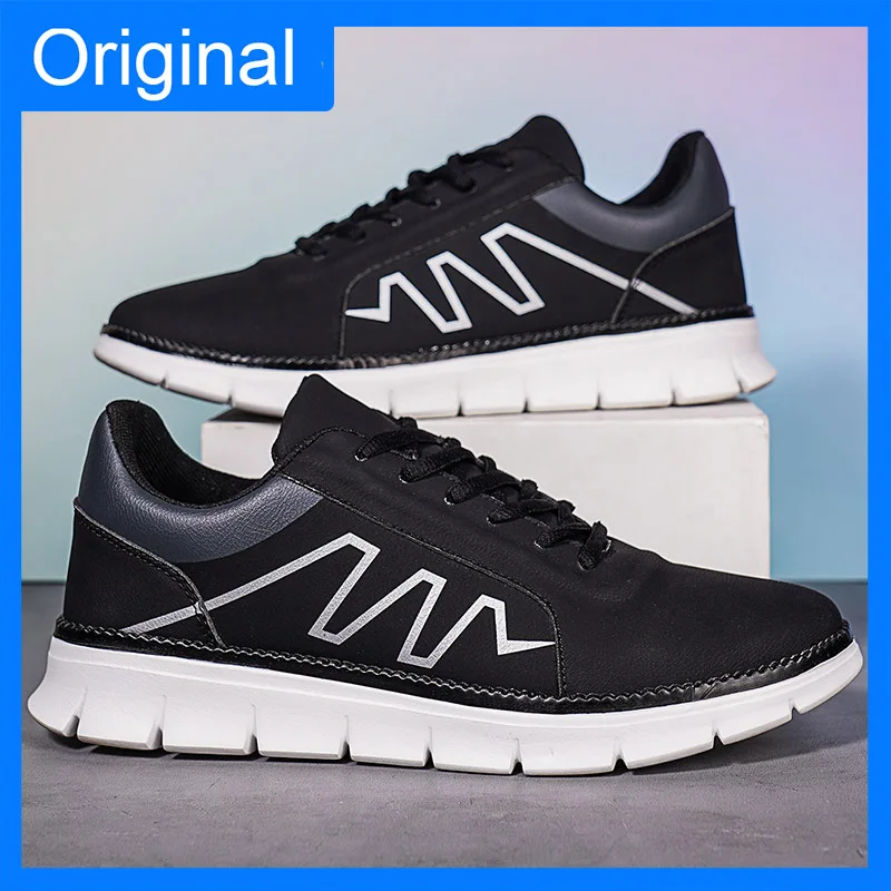 Men Sports Shoes Fashionable Light Breathable Leather Spring New Anti Slip Rebound Flat Bottom Outdoor Fitness Shoes for Men
Men Sports Shoes Fashionable Light Breathable Leather Spring New Anti Slip Rebound Flat Bottom Outdoor Fitness Shoes for Men