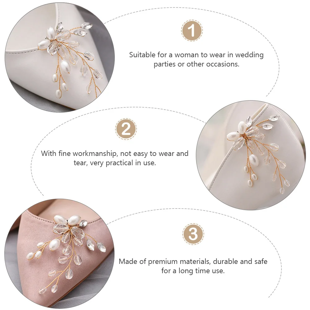Flower Jewelry Decoration Pearl Buckles Wedding Bridal Clips Accessories Shoe Decoration Delicate Buckle Party Performance
Flower Jewelry Decoration Pearl Buckles Wedding Bridal Clips Accessories Shoe Decoration Delicate Buckle Party Performance