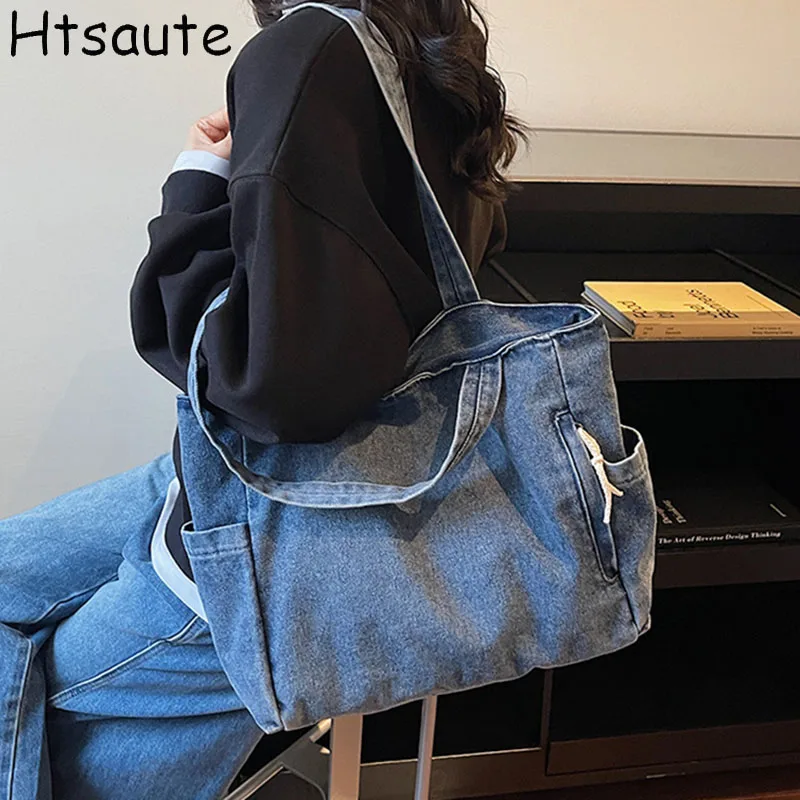 All-matched Girl's Single Shoulder Crossbody Bag Vintage Washed Canvas Motorcycle Bags Large Capacity Multi Pocket Bag
All-matched Girl's Single Shoulder Crossbody Bag Vintage Washed Canvas Motorcycle Bags Large Capacity Multi Pocket Bag