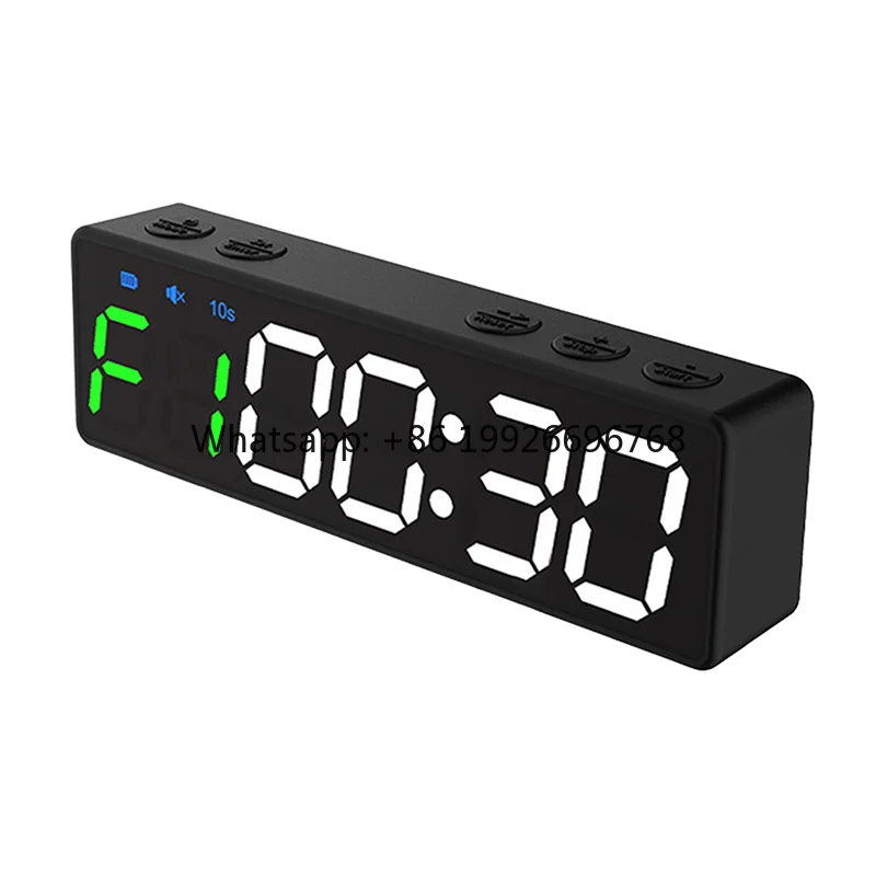 Large Display Count Down Gym Fitness Stopwatch Multi-Button ABS for HIIT Boxing Training Workout
Large Display Count Down Gym Fitness Stopwatch Multi-Button ABS for HIIT Boxing Training Workout