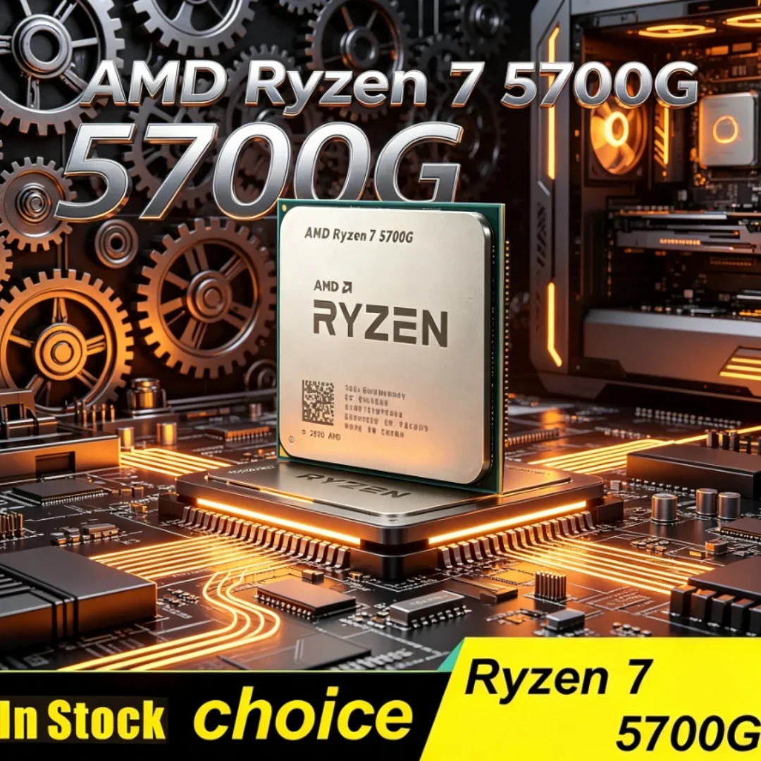 Budget Pick Desktop Gaming 100% Brand New CPU Socket AM4 4.6GHz 8-Core 16-Thread AMD Ryzen 7 5700G R7 5700G 16MB L3 Cache
Budget Pick Desktop Gaming 100% Brand New CPU Socket AM4 4.6GHz 8-Core 16-Thread AMD Ryzen 7 5700G R7 5700G 16MB L3 Cache