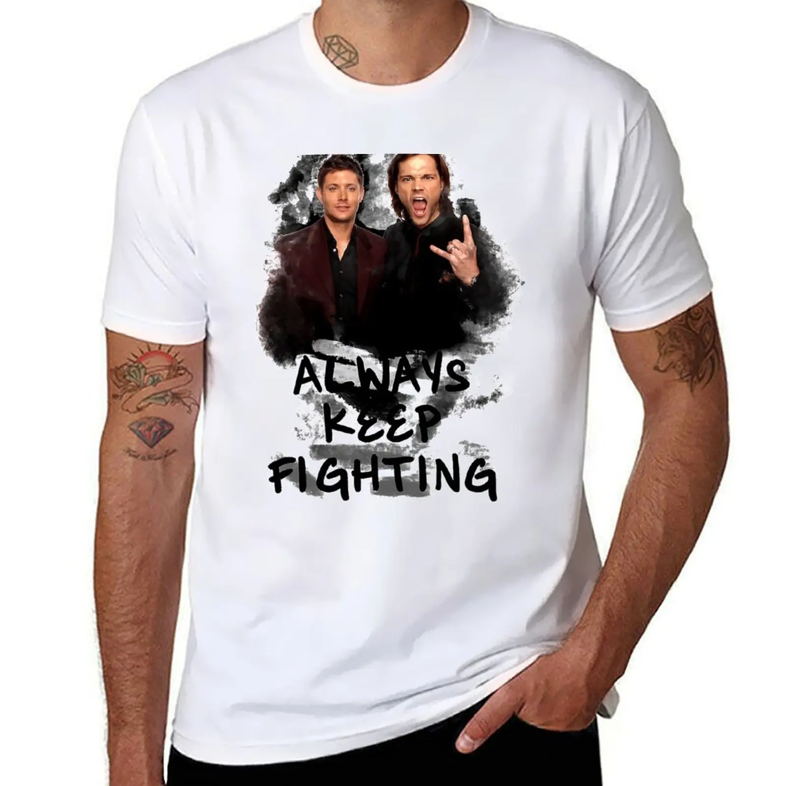 Always Keep Fighting - Winchester Brothers T-Shirt t shirts designer funny t shirts dark humor T-Shirt
Always Keep Fighting - Winchester Brothers T-Shirt t shirts designer funny t shirts dark humor T-Shirt