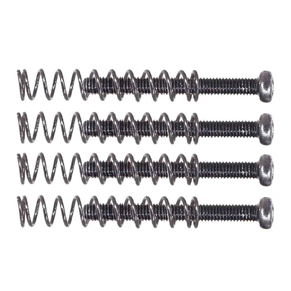 Sturdy Guitar Humbucker Pickup Screws Springs, Metal Material, Black/Gold Color, 4PCS Set, Suitable for Guitar Repair
Sturdy Guitar Humbucker Pickup Screws Springs, Metal Material, Black/Gold Color, 4PCS Set, Suitable for Guitar Repair