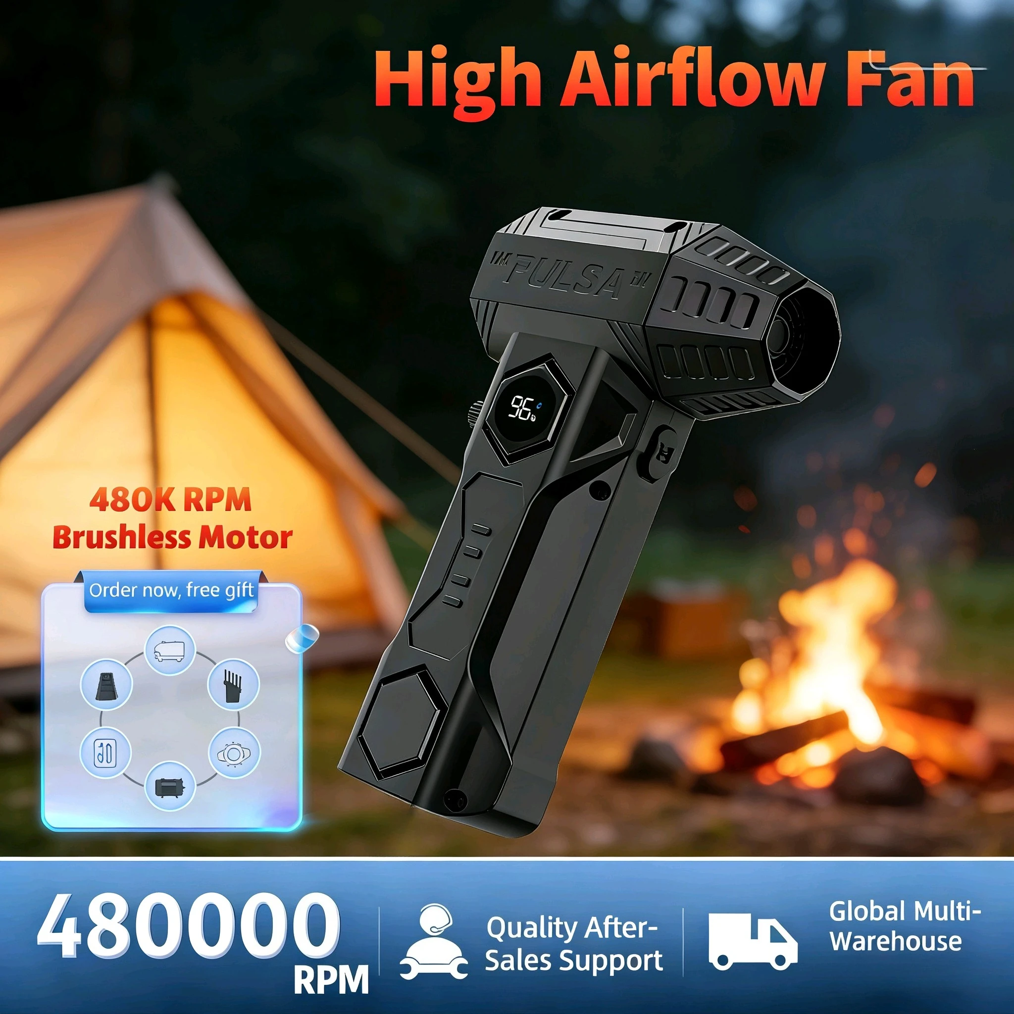 X11Pro Turbo Jet Blower 480000 об/мин Мощный воздуходувка Бесщеточный двигатель Турбовентилятор Скорость ветра 71 м/с 10000 мАч Souffleur Air Puissant
X11Pro Turbo Jet Blower 480000 об/мин Мощный воздуходувка Бесщеточный двигатель Турбовентилятор Скорость ветра 71 м/с 10000 мАч Souffleur Air Puissant