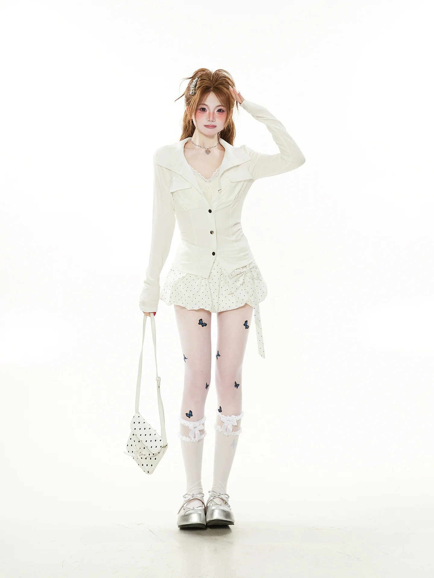 Женская модная корейская блузка Slim Fit с длинным рукавом, поясом и воротником до плеч, трендовый топ от бренда ADU
Женская модная корейская блузка Slim Fit с длинным рукавом, поясом и воротником до плеч, трендовый топ от бренда ADU