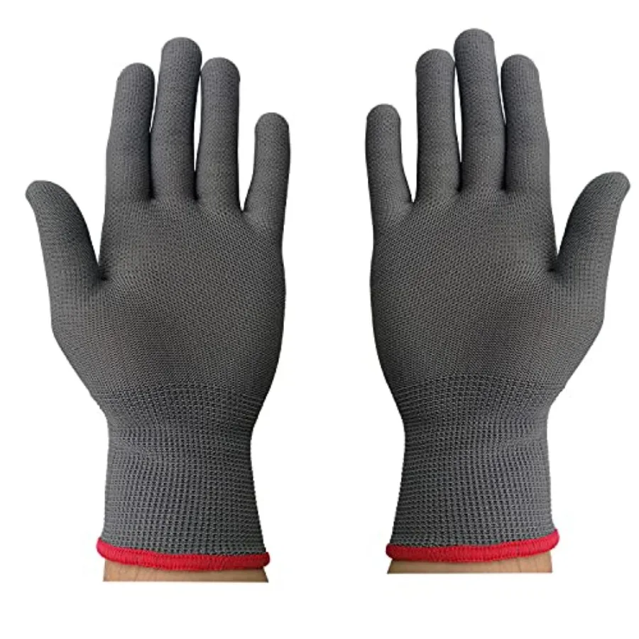 Vinyl Wrap Gloves, Professional Anti-Static Application Gloves, Dust-Free Working, PC Building Grey, 2 pairs
Vinyl Wrap Gloves, Professional Anti-Static Application Gloves, Dust-Free Working, PC Building Grey, 2 pairs