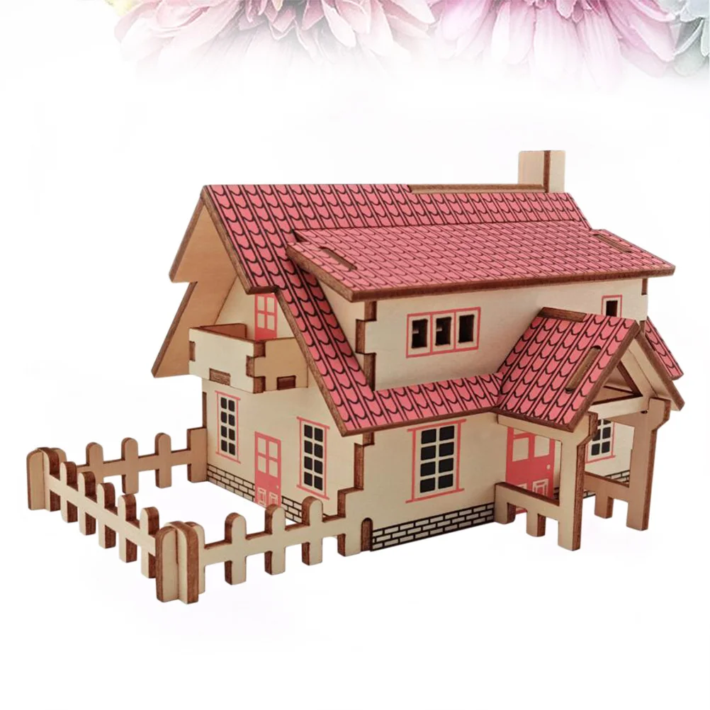 1Pcs 3D Wooden House Puzzle Creative Educational DIY Board Game for Kids Adults Home Office Decoration Enhances Creativity
1Pcs 3D Wooden House Puzzle Creative Educational DIY Board Game for Kids Adults Home Office Decoration Enhances Creativity