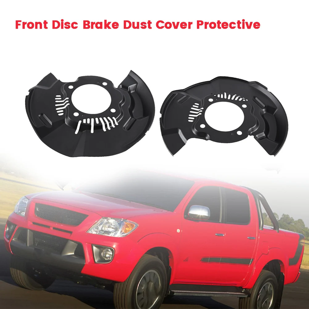 1Pair Front Brake Disc Dust Cover 47782-0K031 47781-0K031 for Toyota Fortuner Hilux Vigo 2005-2012 Brake Shield Plate—L49A
1Pair Front Brake Disc Dust Cover 47782-0K031 47781-0K031 for Toyota Fortuner Hilux Vigo 2005-2012 Brake Shield Plate—L49A