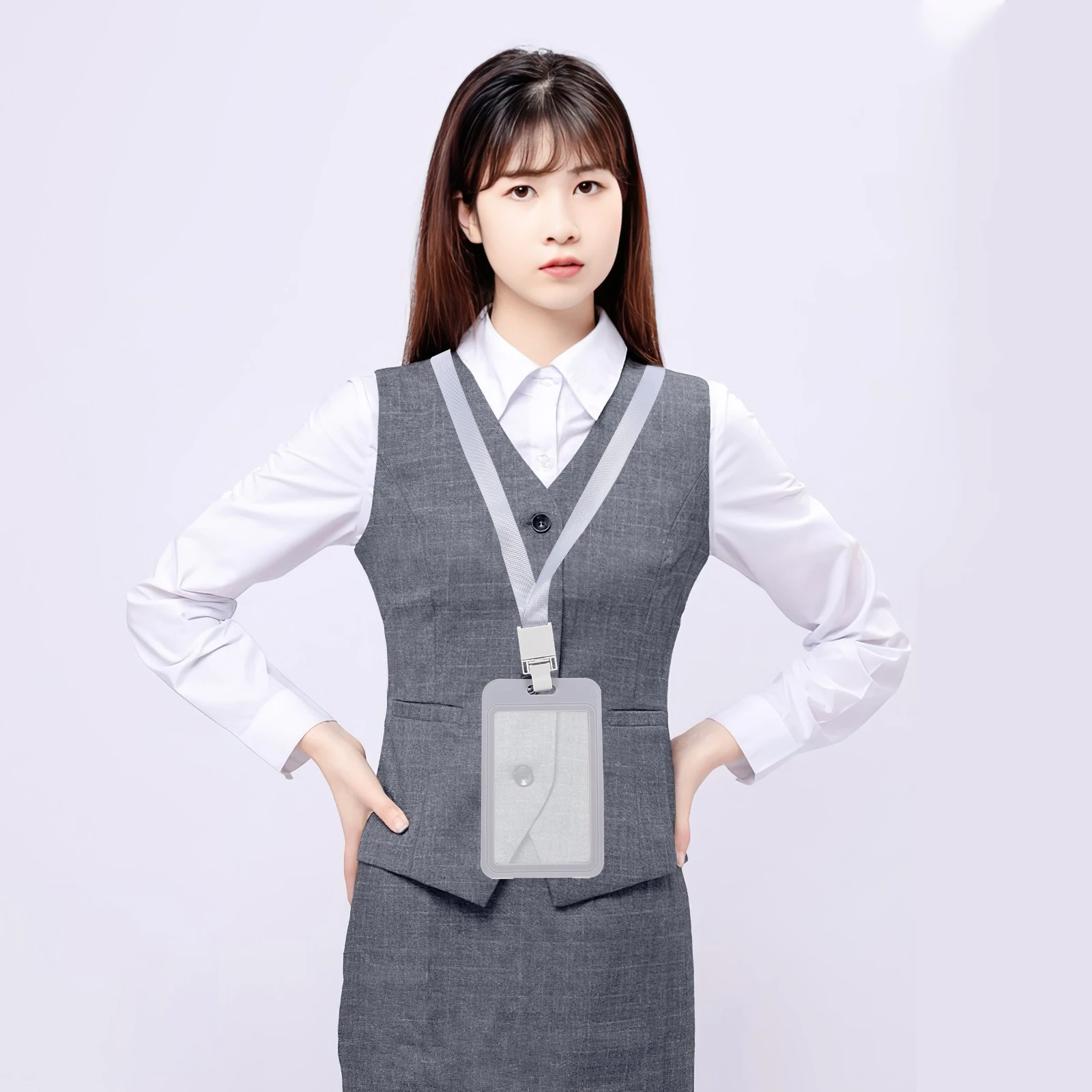 ID Card Holder Protector Badge Sleeves with Strap Lanyard Clear for Lanyards Cards
ID Card Holder Protector Badge Sleeves with Strap Lanyard Clear for Lanyards Cards