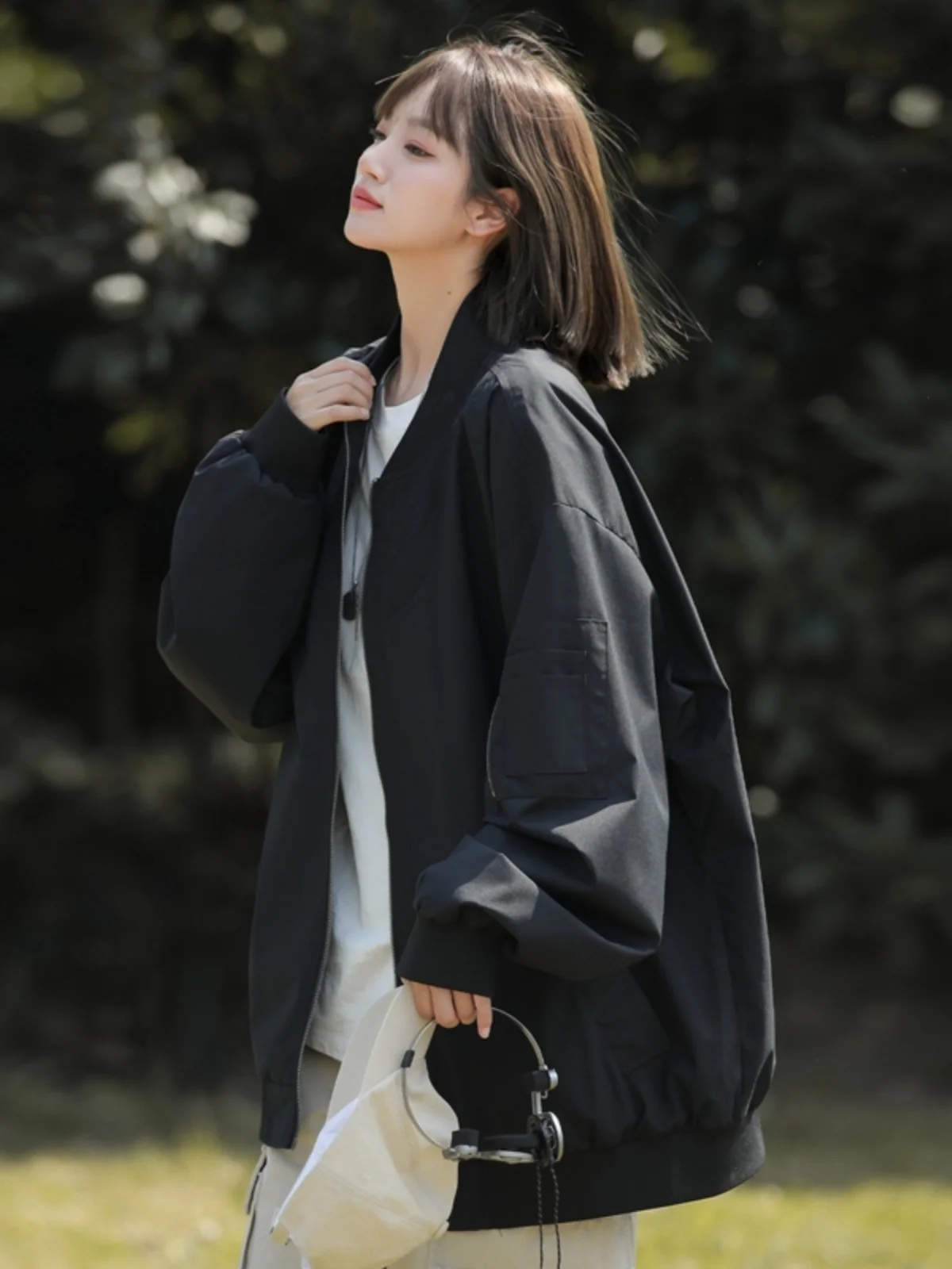 Cleanfit American Retro Baseball Jaet Men's Sle Autumn Trendy Pilot Jaet High-End Feeling Pure Color Zipper Closure Lon...
Cleanfit American Retro Baseball Jaet Men's Sle Autumn Trendy Pilot Jaet High-End Feeling Pure Color Zipper Closure Lon...