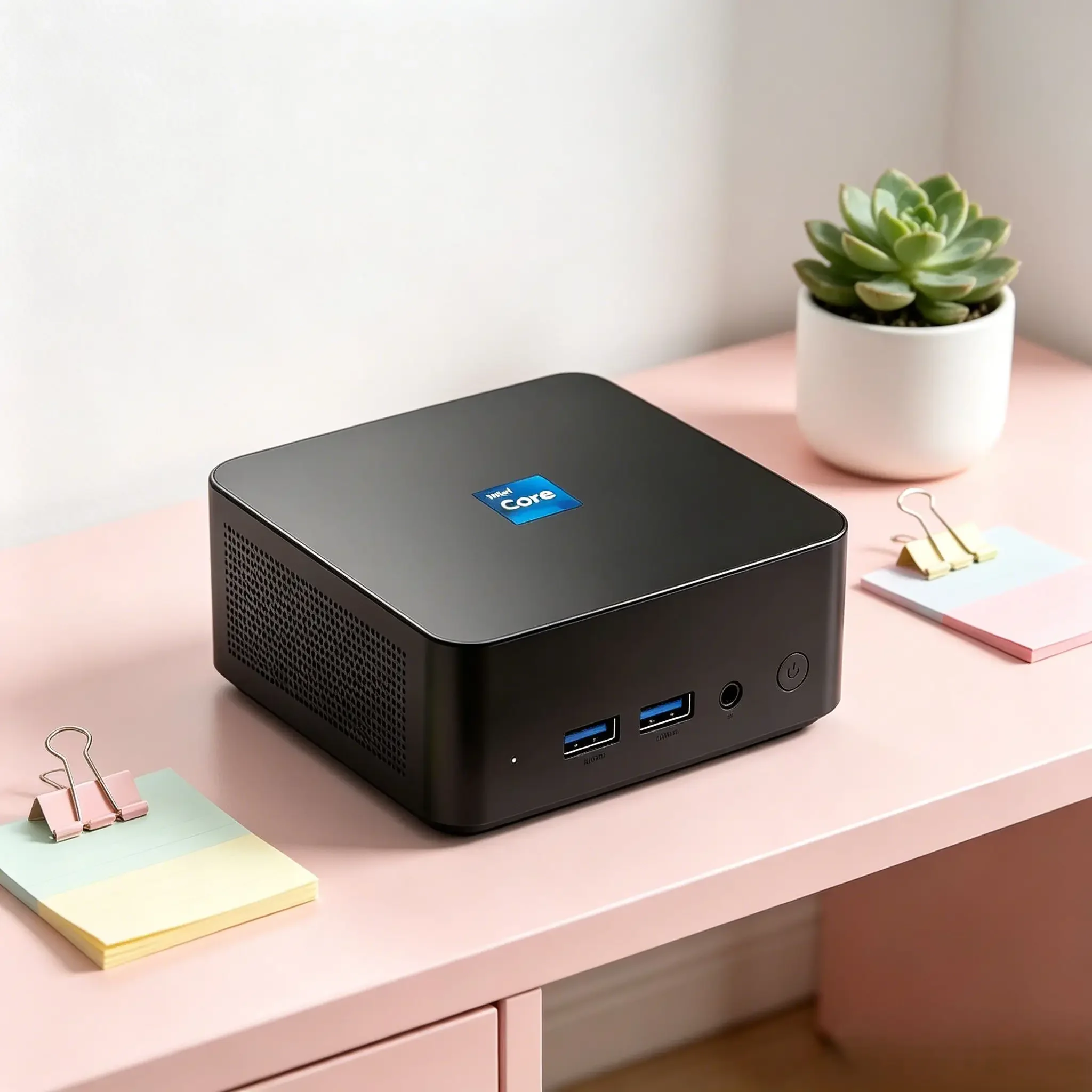 Mini Desktop PC Core Windows 11 Pro Intel I9‑8950HK 32GB RAM 1TB/2TB SSD WiFi 6 Bluetooth 5.2 4K UHD For Office Daily Use
Mini Desktop PC Core Windows 11 Pro Intel I9‑8950HK 32GB RAM 1TB/2TB SSD WiFi 6 Bluetooth 5.2 4K UHD For Office Daily Use