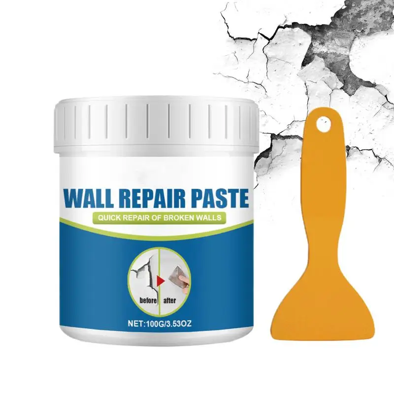 Wall Repair Patch Kit Drywall Repair Kit Repair Paste Wall Mending Agent Wall Putty Paste White Repair Plaster With Scraper
Wall Repair Patch Kit Drywall Repair Kit Repair Paste Wall Mending Agent Wall Putty Paste White Repair Plaster With Scraper