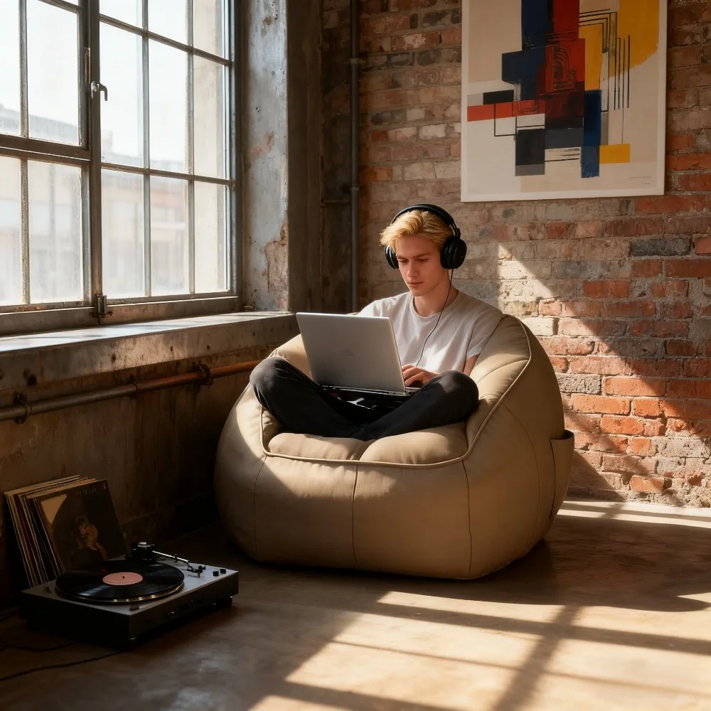 Creative Lazy Sofa Bean Bag Couch Bedroom Balcony Living Room Lounge Chair Detachable Washable Living Room Furniture
Creative Lazy Sofa Bean Bag Couch Bedroom Balcony Living Room Lounge Chair Detachable Washable Living Room Furniture