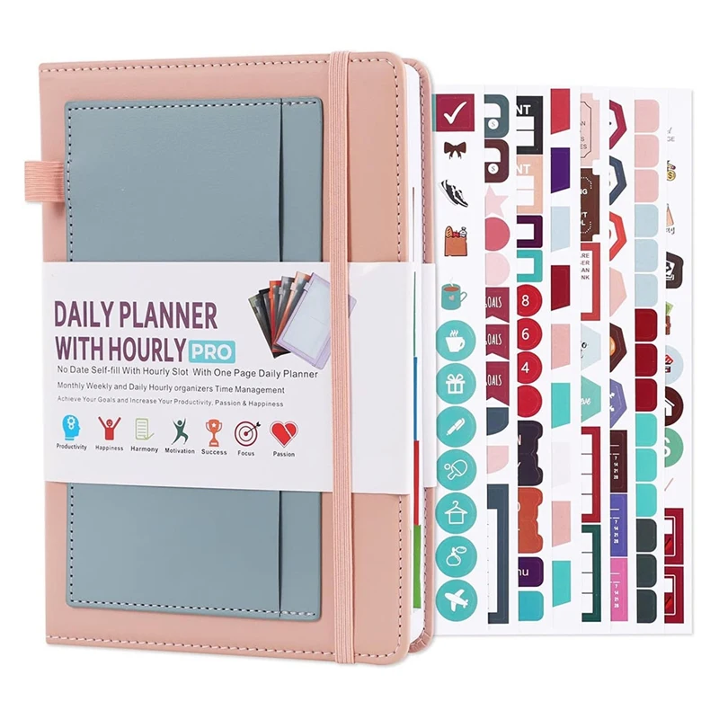 2024-2025 Planner With Practical Stickers, Undated Daily Weekly Organizer,Leather Cover With Card Storages&Paper Pocket-AT81
2024-2025 Planner With Practical Stickers, Undated Daily Weekly Organizer,Leather Cover With Card Storages&Paper Pocket-AT81