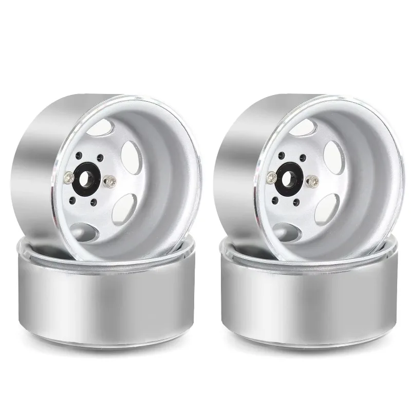 4Pcs 1.9" Metal Deep Dish Beadlock Rims, Negative Offset Wheels for 1/10 RC Crawler Axial SCX10 Pro Capra TRX4 D90
4Pcs 1.9" Metal Deep Dish Beadlock Rims, Negative Offset Wheels for 1/10 RC Crawler Axial SCX10 Pro Capra TRX4 D90