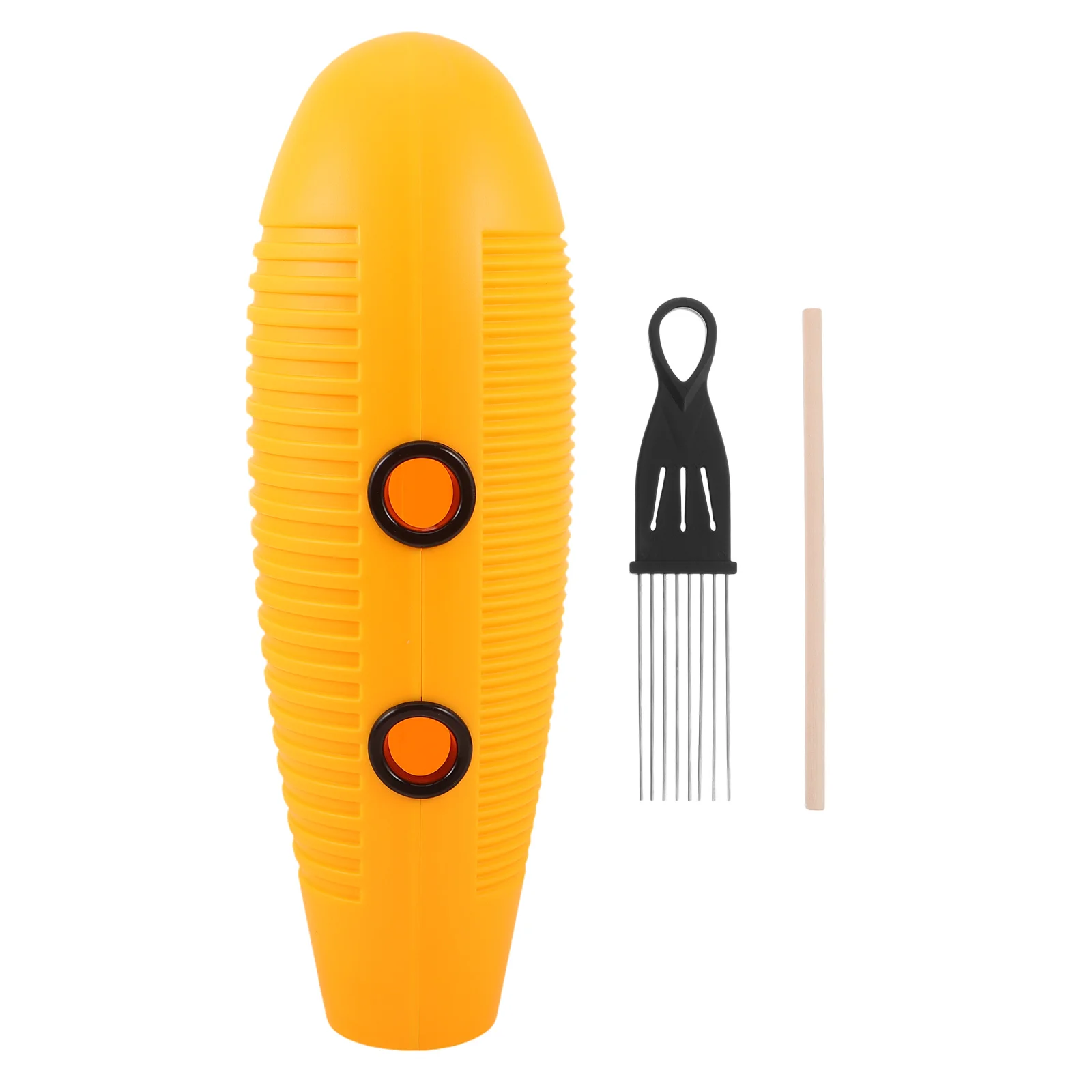 1Set Guiro Musical Percussion Instrument with With Scraper Precision Latin Percussion Guiro For Beginner Rhythm And Sound Output
1Set Guiro Musical Percussion Instrument with With Scraper Precision Latin Percussion Guiro For Beginner Rhythm And Sound Output