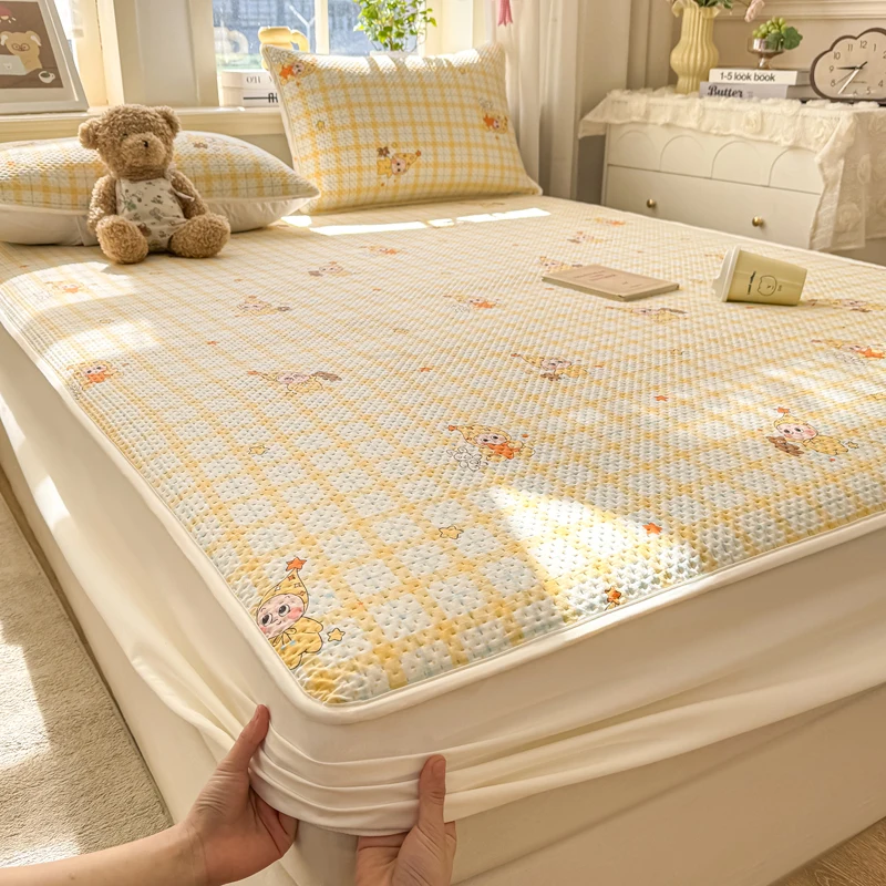 2026New skin-friendly washable cotton quilted bed sheet
2026New skin-friendly washable cotton quilted bed sheet