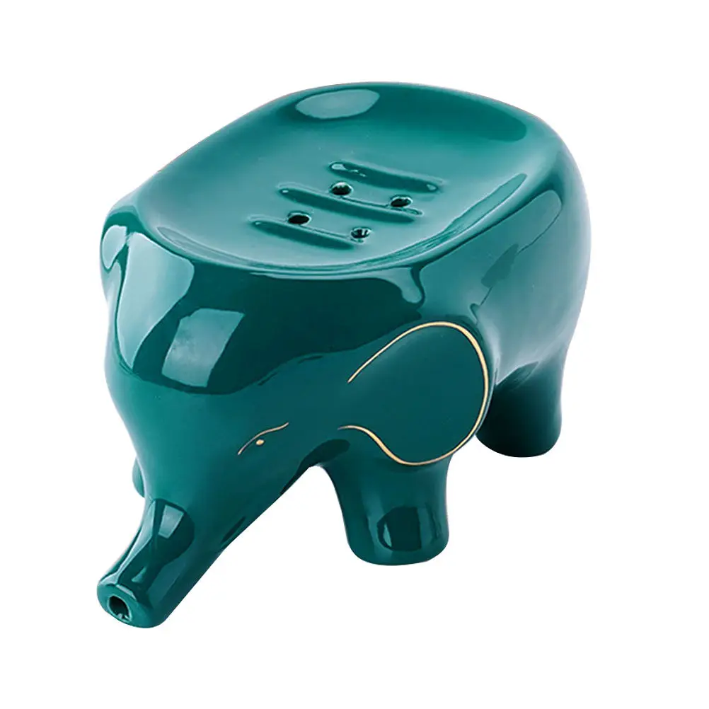1Pcs Adorable Elephant Shaped Ceramic Soap Box with Drain Hole for Bathroom Kitchen Home Use Lovely Soap Dish Storage Rack Decor
1Pcs Adorable Elephant Shaped Ceramic Soap Box with Drain Hole for Bathroom Kitchen Home Use Lovely Soap Dish Storage Rack Decor