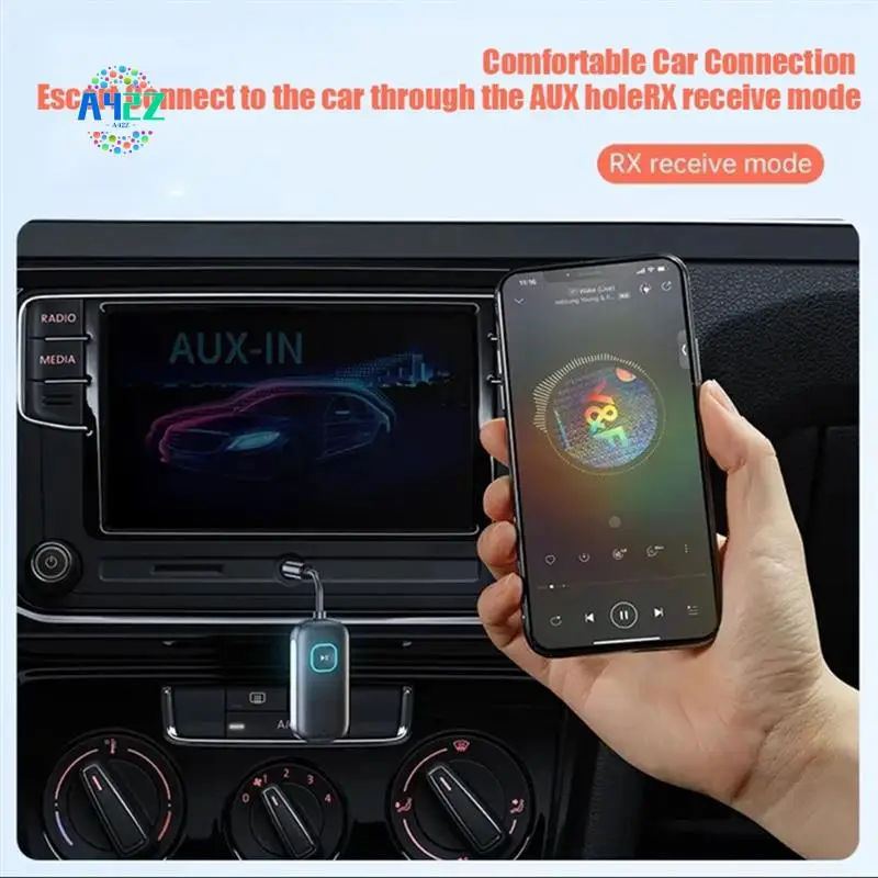 A42Z-Aptx-LL/HD/AD Bluetooth 5.2 Receiver Transmitter Stereo Audio 3.5Mm Adapter For Car TV Speakers Headphones
A42Z-Aptx-LL/HD/AD Bluetooth 5.2 Receiver Transmitter Stereo Audio 3.5Mm Adapter For Car TV Speakers Headphones