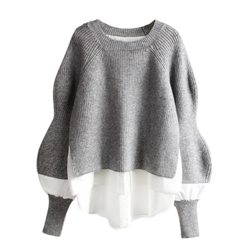 Knitted Patchwork Women Sweater Vintage O-neck Oversize Korean Fashion Pullover 2023 Autumn Winter Casual Warm Sweater Knitwears
Knitted Patchwork Women Sweater Vintage O-neck Oversize Korean Fashion Pullover 2023 Autumn Winter Casual Warm Sweater Knitwears