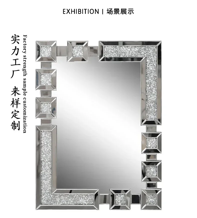 TTA13 Wall-mounted French Entry Wall Floor-to-ceiling Mirror, Decorative Makeup Full-length Mirror, Medieval Creativity
TTA13 Wall-mounted French Entry Wall Floor-to-ceiling Mirror, Decorative Makeup Full-length Mirror, Medieval Creativity