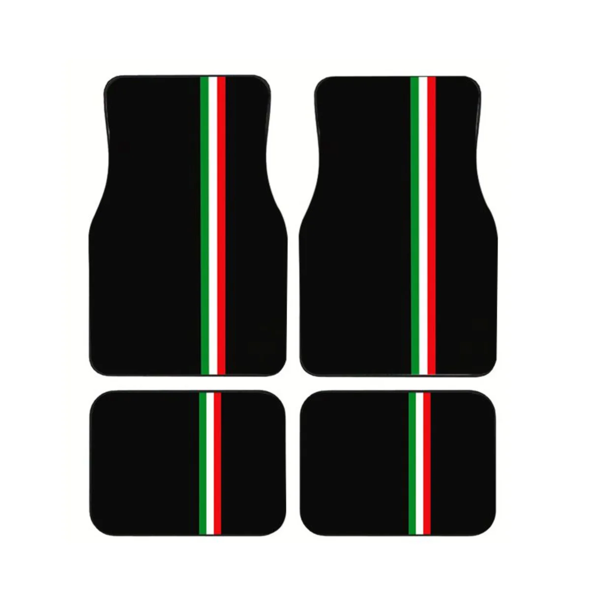 Italian Flag Vertical Stripe Car Floor Mats 4Pcs Set Universal All Weather Anti-Slip Auto Carpets Interior Accessories For SUV
Italian Flag Vertical Stripe Car Floor Mats 4Pcs Set Universal All Weather Anti-Slip Auto Carpets Interior Accessories For SUV