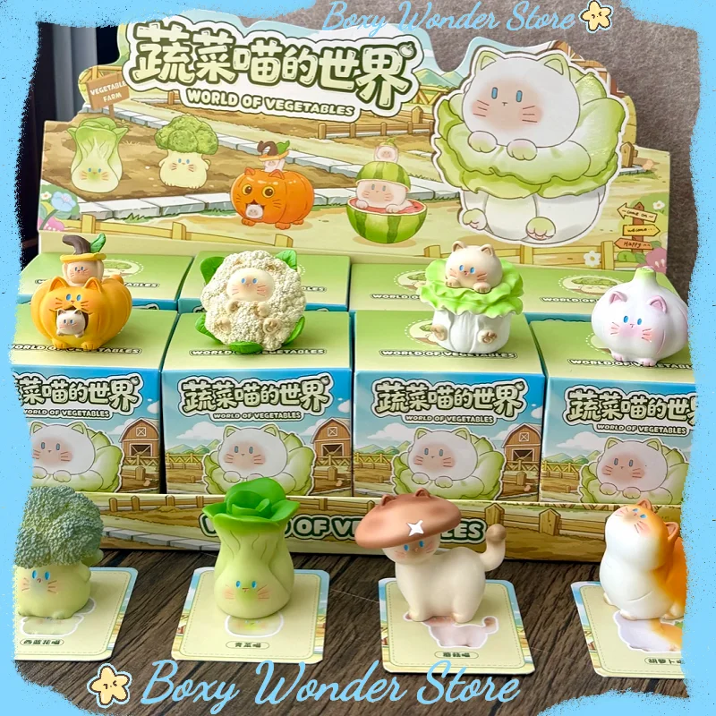 New World Of Vegetable Series Mini Blind Box Cute Cat Figurine Desktop Decor Ornament Interesting Toys Gift Surprise Mystery Box
New World Of Vegetable Series Mini Blind Box Cute Cat Figurine Desktop Decor Ornament Interesting Toys Gift Surprise Mystery Box