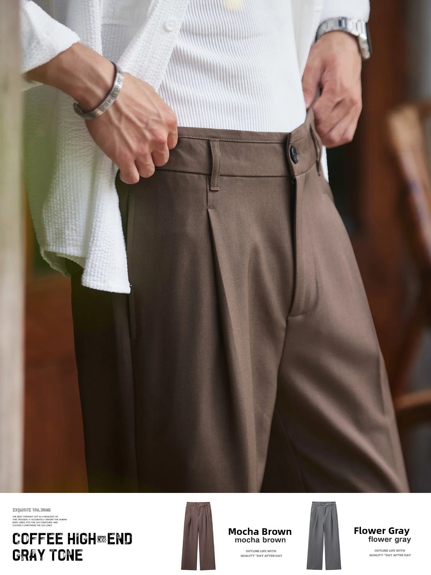Casual Drapey Men's Cargo Pants Spring Commute New Style Cleanfit Old Money Straight Leg Pleated Long Pants Leisure Business ...
Casual Drapey Men's Cargo Pants Spring Commute New Style Cleanfit Old Money Straight Leg Pleated Long Pants Leisure Business ...