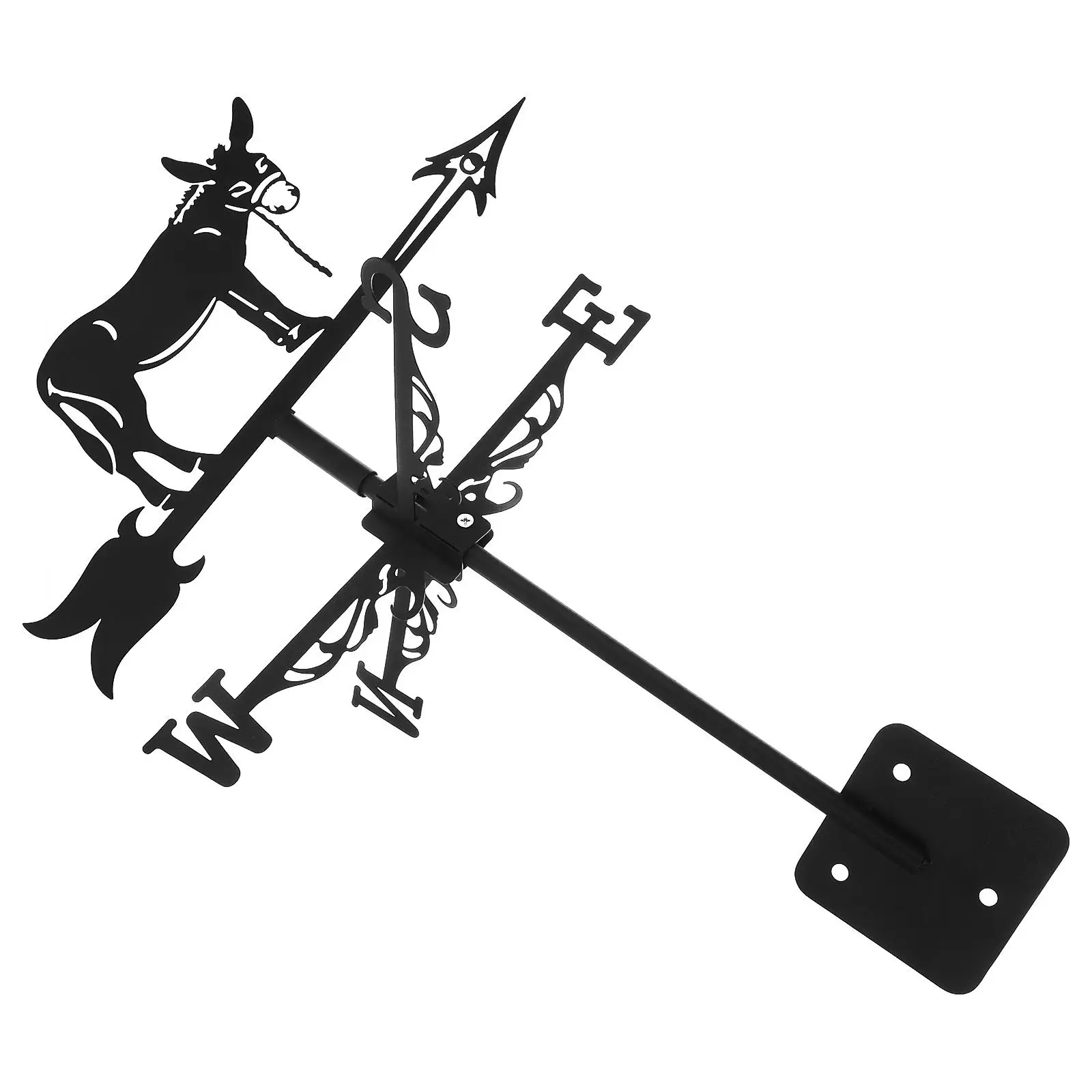 Weather Vane Decoration Vanes for Yard Roof Wind Bracket Spinners and Garden Weathervane Pinwheel
Weather Vane Decoration Vanes for Yard Roof Wind Bracket Spinners and Garden Weathervane Pinwheel