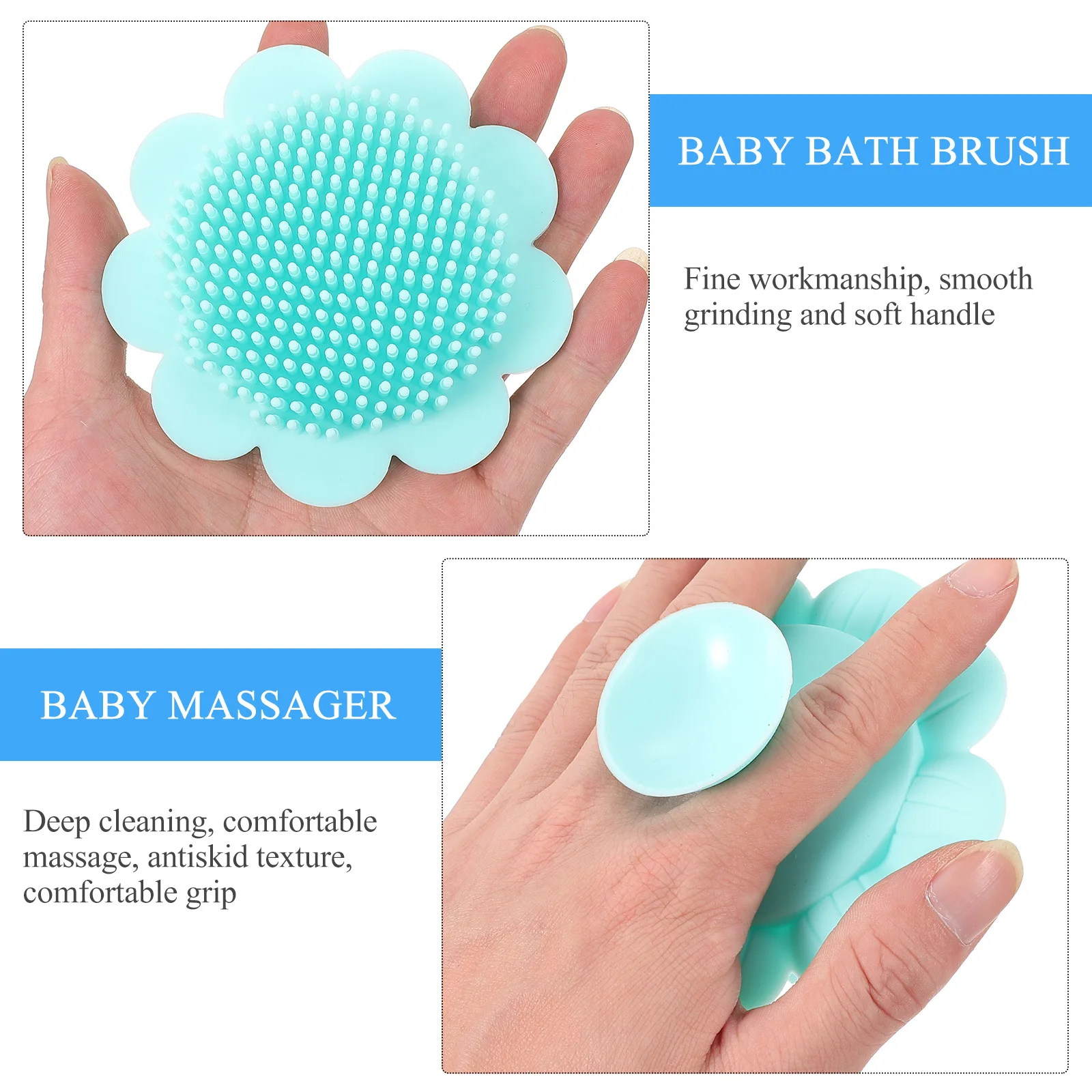 Silicone Shampoo Brush Kids Bath Scrubber Hair Washer Infant Shower Baby Supply for
Silicone Shampoo Brush Kids Bath Scrubber Hair Washer Infant Shower Baby Supply for
