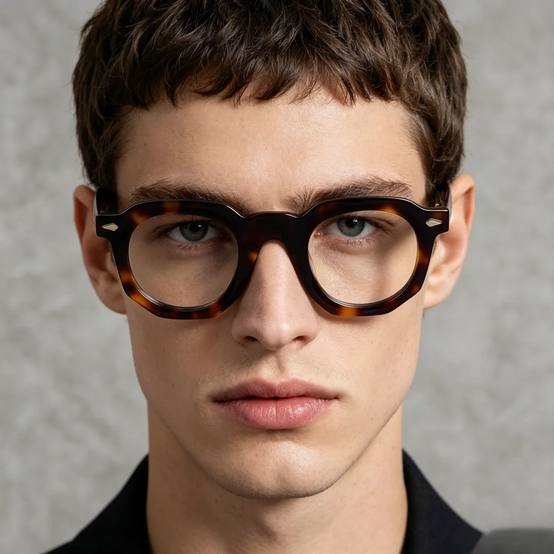 BETSION Retro Handmade Irregular Acetate Full Rim Reading Glasses 46mm Japanese-style Presbyopia Myopia Eyeglass Men And Women
BETSION Retro Handmade Irregular Acetate Full Rim Reading Glasses 46mm Japanese-style Presbyopia Myopia Eyeglass Men And Women