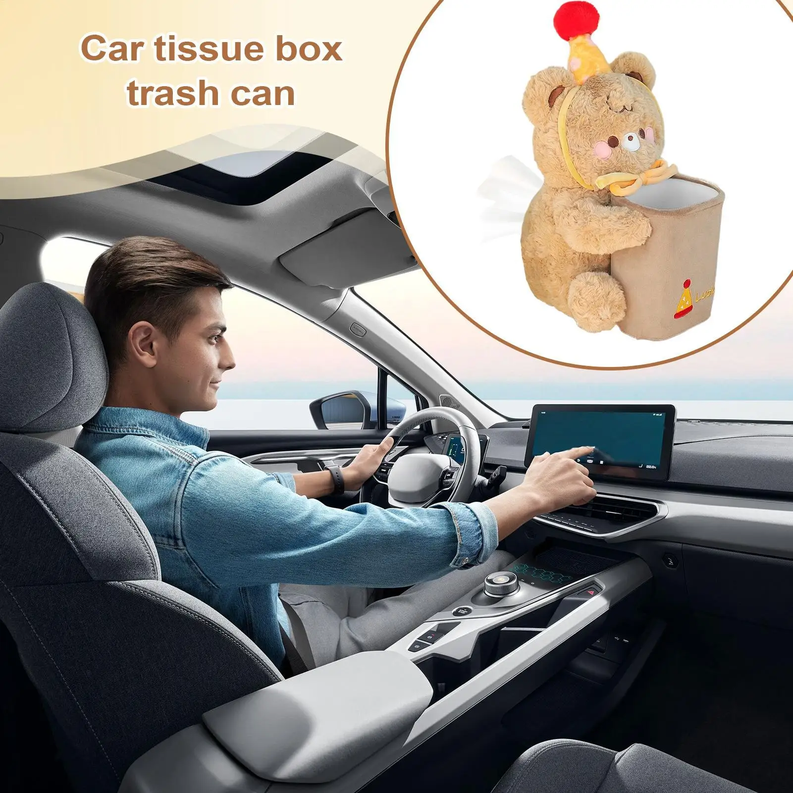 Мягкая плюшевая автомобильная коробка для салфеток, мультяшная автомобильная мусорная корзина, держатель для салфеток, диспенсер для бумаги, аксессуар для салона автомобиля для автомобиля, внедорожника
Мягкая плюшевая автомобильная коробка для салфеток, мультяшная автомобильная мусорная корзина, держатель для салфеток, диспенсер для бумаги, аксессуар для салона автомобиля для автомобиля, внедорожника