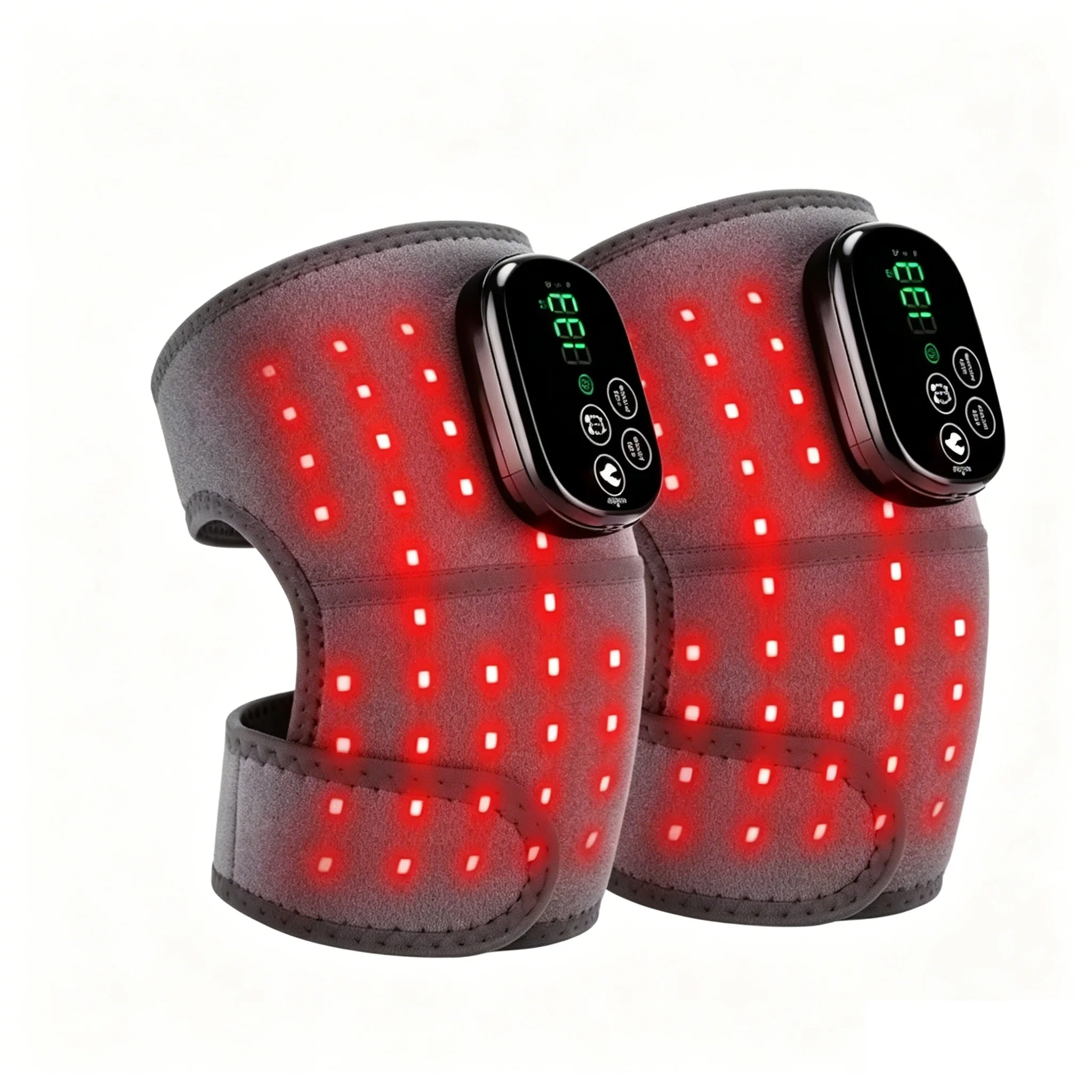 3-in-1 Multifunctional Kneepad Electric Infrared Heating Knee Pad 650nm&850nm Red Light Leg Joint Brace Muscle Relax
3-in-1 Multifunctional Kneepad Electric Infrared Heating Knee Pad 650nm&850nm Red Light Leg Joint Brace Muscle Relax