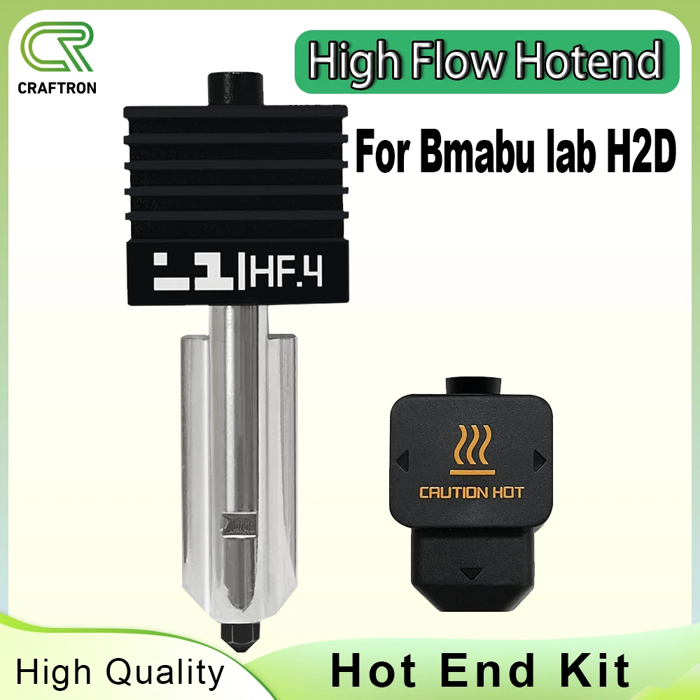 Модернизированный комплект горячего конца с высоким расходом для Bambu lab H2D Hotend, закаленная сталь, сопло 0,4 мм, печатающая головка, детали 3D-принтера, аксессуары H2D
Модернизированный комплект горячего конца с высоким расходом для Bambu lab H2D Hotend, закаленная сталь, сопло 0,4 мм, печатающая головка, детали 3D-принтера, аксессуары H2D