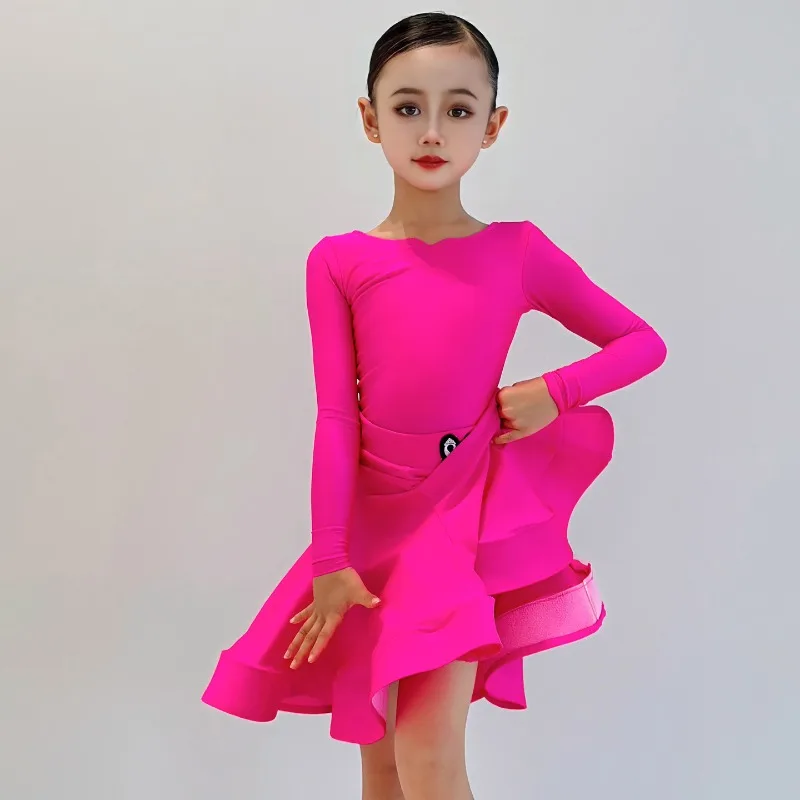 Тренировочная одежда для латинских американцев для девочек, платье для бальных танцев, костюм для соревнований, детская одежда для бальных танцев сальсы, красочная одежда
Тренировочная одежда для латинских американцев для девочек, платье для бальных танцев, костюм для соревнований, детская одежда для бальных танцев сальсы, красочная одежда