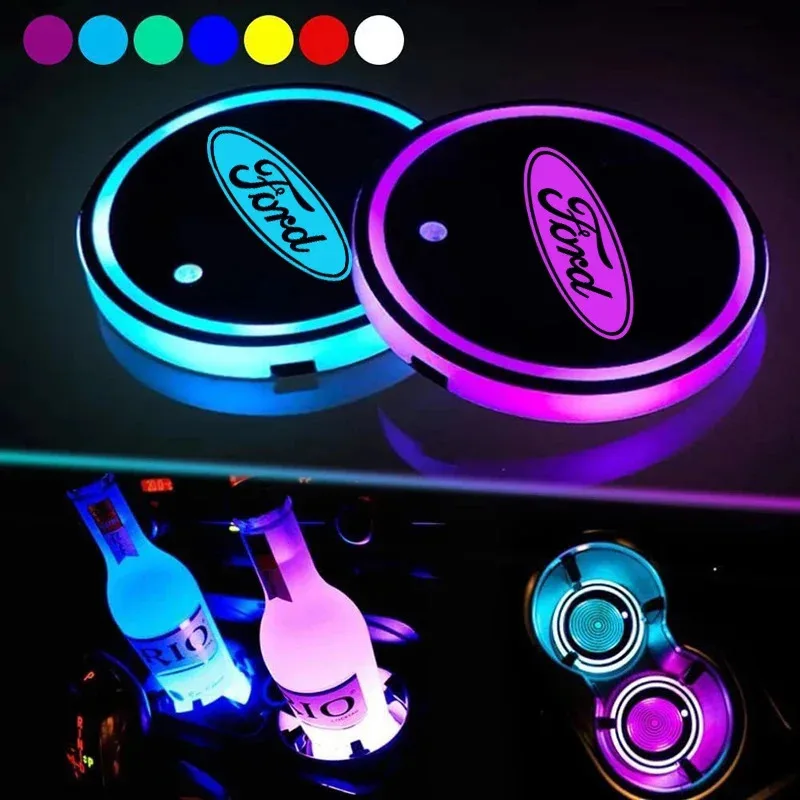 For Ford Mondeo Focus Raptor Edge Explorer Ranger Fiesta Kuga ST 7 Color LED Car Cup Holder Light Luminous Coaster Water Cup Pad
For Ford Mondeo Focus Raptor Edge Explorer Ranger Fiesta Kuga ST 7 Color LED Car Cup Holder Light Luminous Coaster Water Cup Pad
