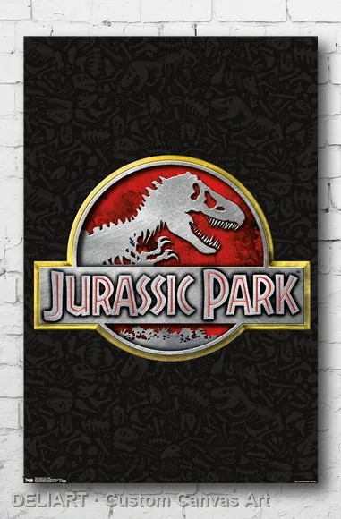 JURASSIC PARK - LOGO Canvas Poster Custom Size Available Room Decoration Home Decor Wall Art
JURASSIC PARK - LOGO Canvas Poster Custom Size Available Room Decoration Home Decor Wall Art