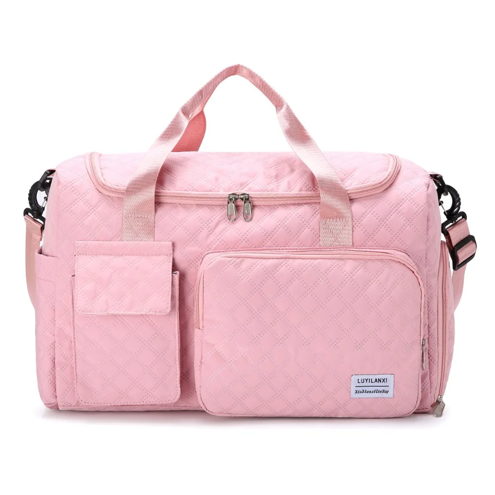 Oxford Travel Duffel Bag Sturdy Foldable Travel Luggage Bag Solid Color with Shoe Compartment Large Capacity Handbag Trip
Oxford Travel Duffel Bag Sturdy Foldable Travel Luggage Bag Solid Color with Shoe Compartment Large Capacity Handbag Trip