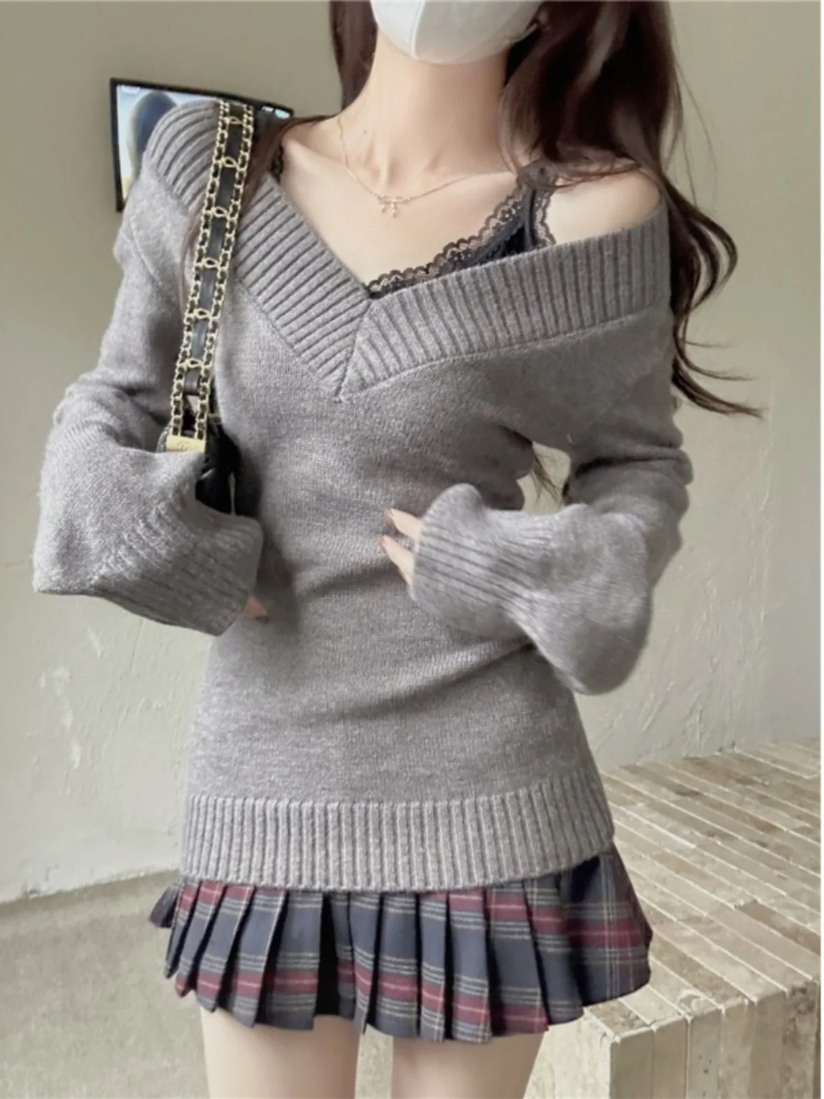 Retro V-Ne Slim Fit Long Sve Knitted Sweater Women's Summer New Sle Soft Versatile Top INS Faion Commute Sle Pure ...
Retro V-Ne Slim Fit Long Sve Knitted Sweater Women's Summer New Sle Soft Versatile Top INS Faion Commute Sle Pure ...
