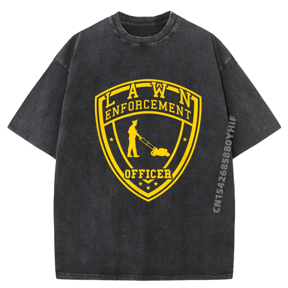 Lawn EnForcement Officer Mens Designer Clothes Man Tshirt Retro Washed Tops & Tees Leisure Printed Clothes
Lawn EnForcement Officer Mens Designer Clothes Man Tshirt Retro Washed Tops & Tees Leisure Printed Clothes