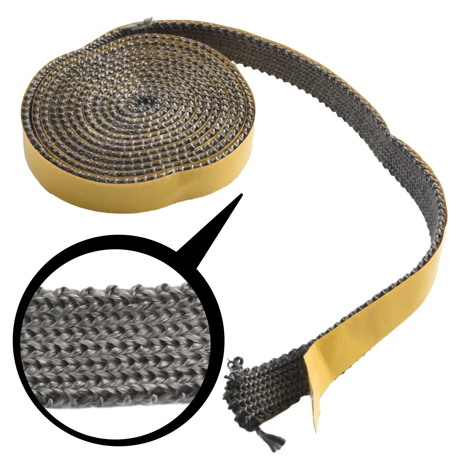 New Practical Stove Rope Sealing Strip Lightweight Replacement Stove Fire Tape Temperature Resistance 18mmx3mm
New Practical Stove Rope Sealing Strip Lightweight Replacement Stove Fire Tape Temperature Resistance 18mmx3mm
