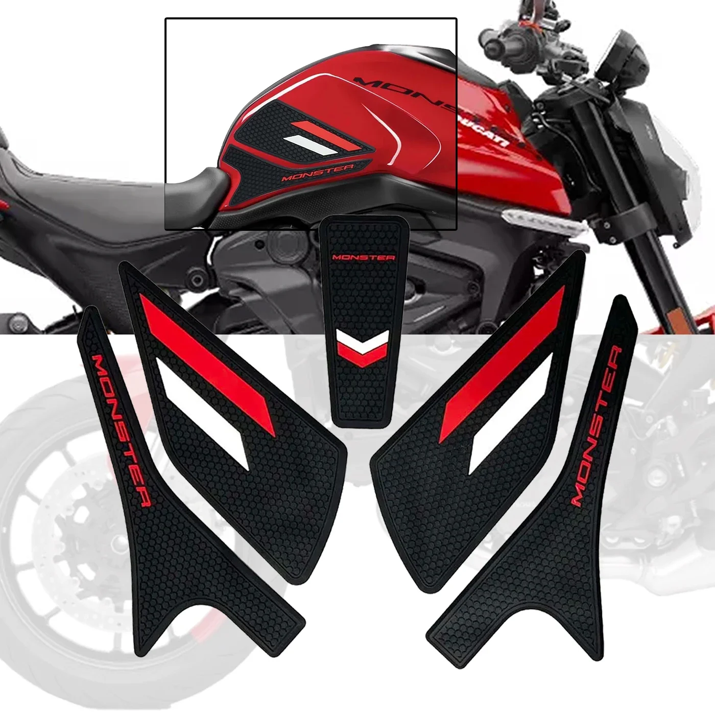 Наклейка на мотоцикл DUCATI MONSTER 937 950 SP 937 950 SP 2021-2023, противоскользящая
Наклейка на мотоцикл DUCATI MONSTER 937 950 SP 937 950 SP 2021-2023, противоскользящая