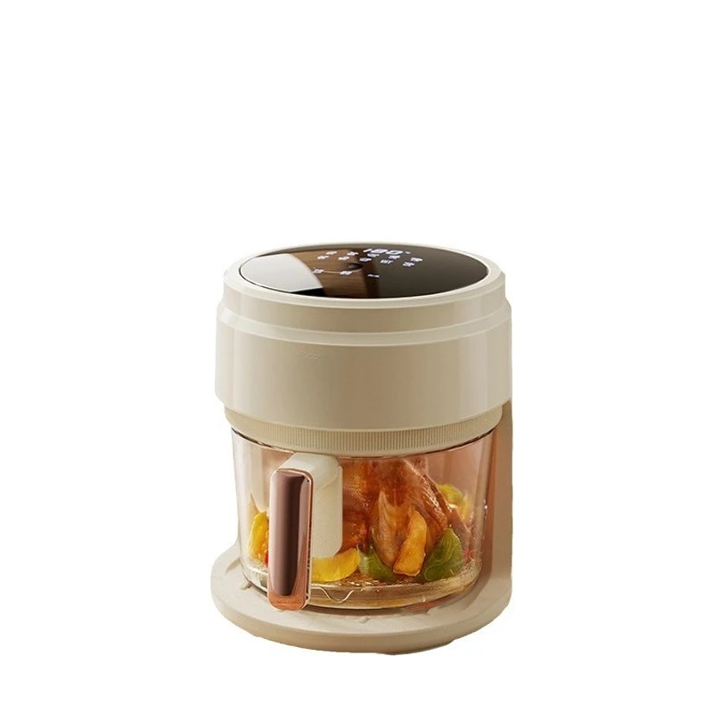 Air fryer household new transparent visual multi-function smart electric fryer
Air fryer household new transparent visual multi-function smart electric fryer