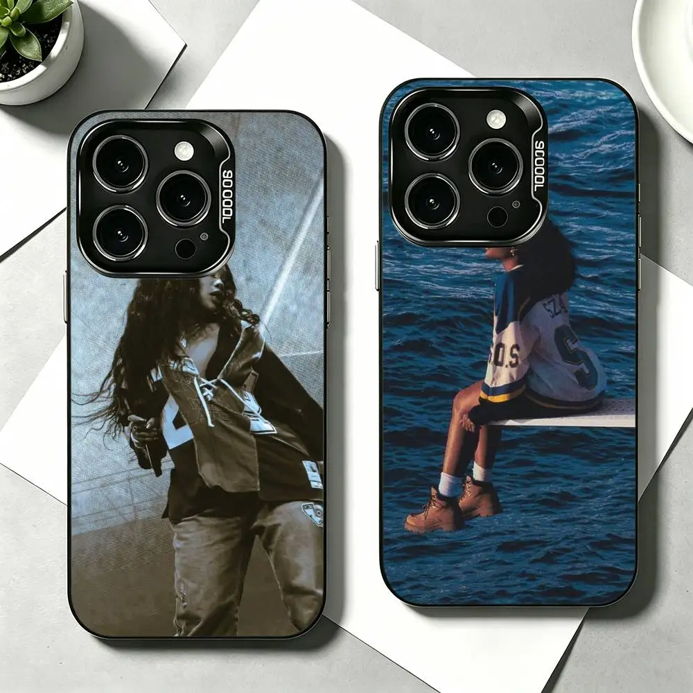 SZA R&B American Singer Lovely Phone Case For iPhone 17,16,15,14,13,12,11 Plus,Pro Max,XS,Colorful Silver Phone case Funda Cover
SZA R&B American Singer Lovely Phone Case For iPhone 17,16,15,14,13,12,11 Plus,Pro Max,XS,Colorful Silver Phone case Funda Cover