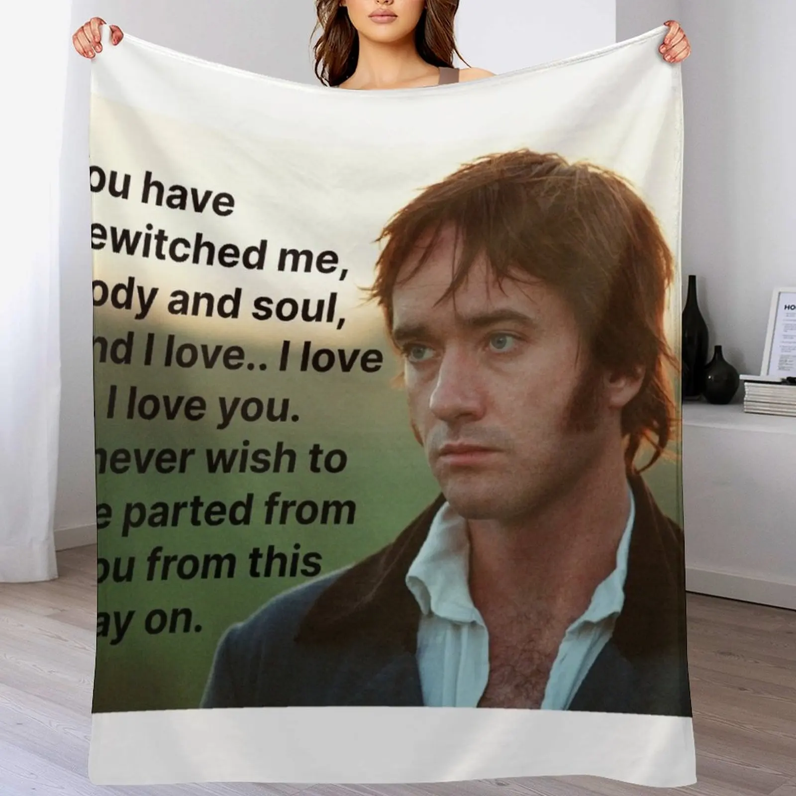 Mr. Darcy Valentine's Day Quote Throw Blanket Shaggy Summer Beddings Cute Luxury Thicken Blankets
Mr. Darcy Valentine's Day Quote Throw Blanket Shaggy Summer Beddings Cute Luxury Thicken Blankets