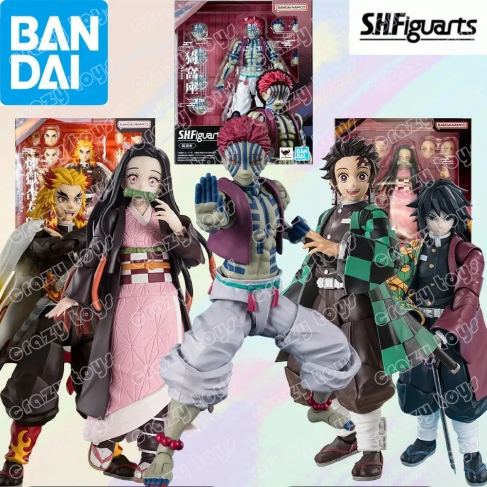 SPOT Bandai S.H.Figuarts SHF Demon Slayer Kimetsu No Yaiba Kamado Tanjiro Rengoku Аниме Фигурка Модель
SPOT Bandai S.H.Figuarts SHF Demon Slayer Kimetsu No Yaiba Kamado Tanjiro Rengoku Аниме Фигурка Модель