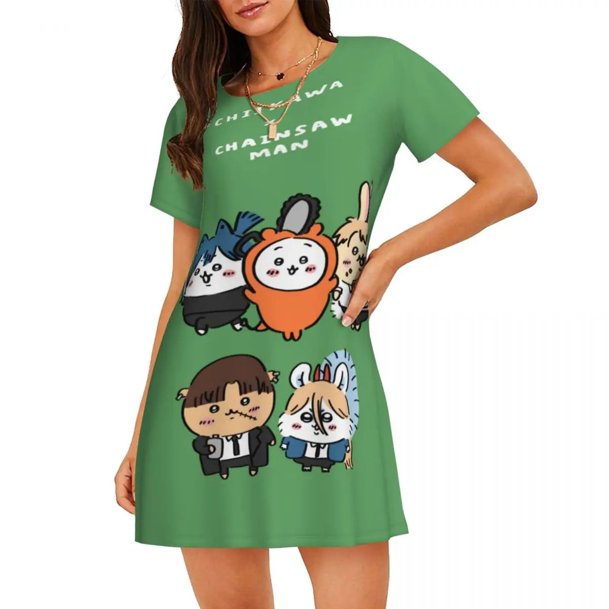 Custom C-chiikawas Anime Pullover Nightgown For Sleeping Travels Loose Sleepdress Pajama Manga Dress Soft Nightdress Sleepwear
Custom C-chiikawas Anime Pullover Nightgown For Sleeping Travels Loose Sleepdress Pajama Manga Dress Soft Nightdress Sleepwear