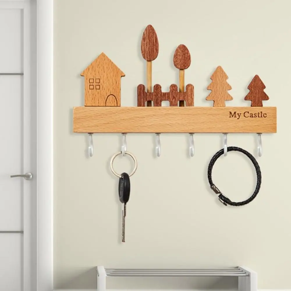 Home Decor Accessory Solid Wood Key Hook Rack Rabbit non-toxic Decorative Hook 6 Hooks Cute Coat Rack Housewarming Gift
Home Decor Accessory Solid Wood Key Hook Rack Rabbit non-toxic Decorative Hook 6 Hooks Cute Coat Rack Housewarming Gift